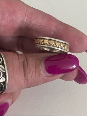 James Avery Retired Eternal Heart To Heart Band